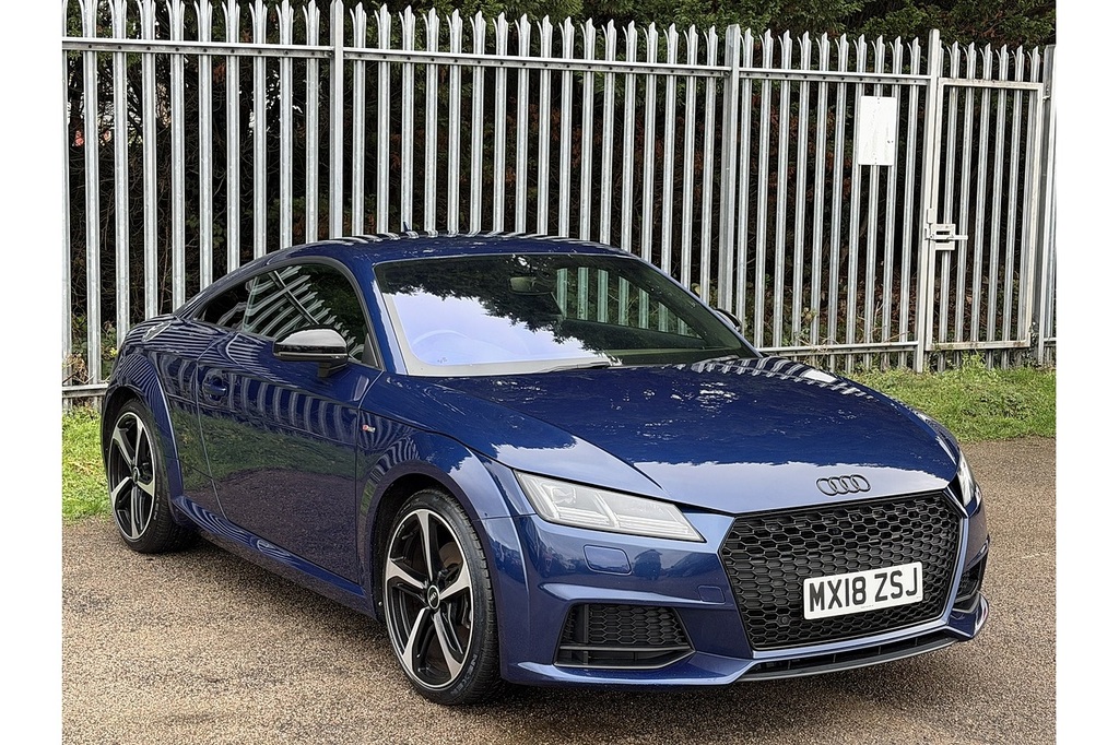 Audi TT Tfsi Black Edition MX18ZSJ Blue #4