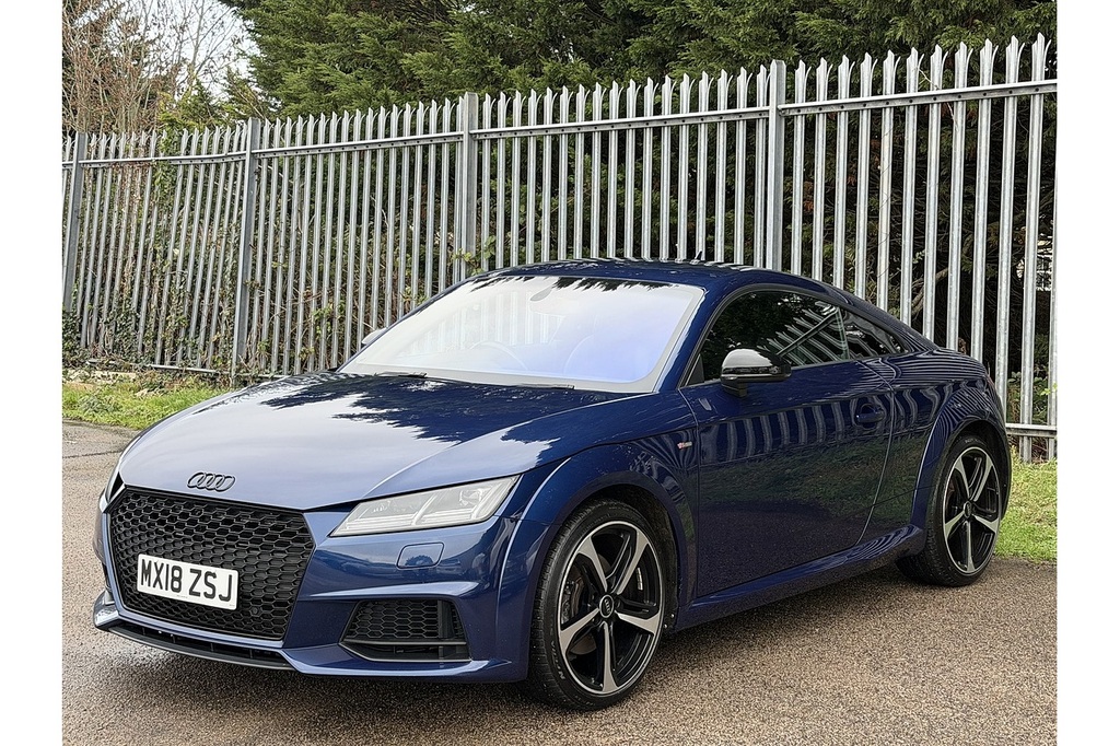Audi TT Tfsi Black Edition MX18ZSJ Blue #5