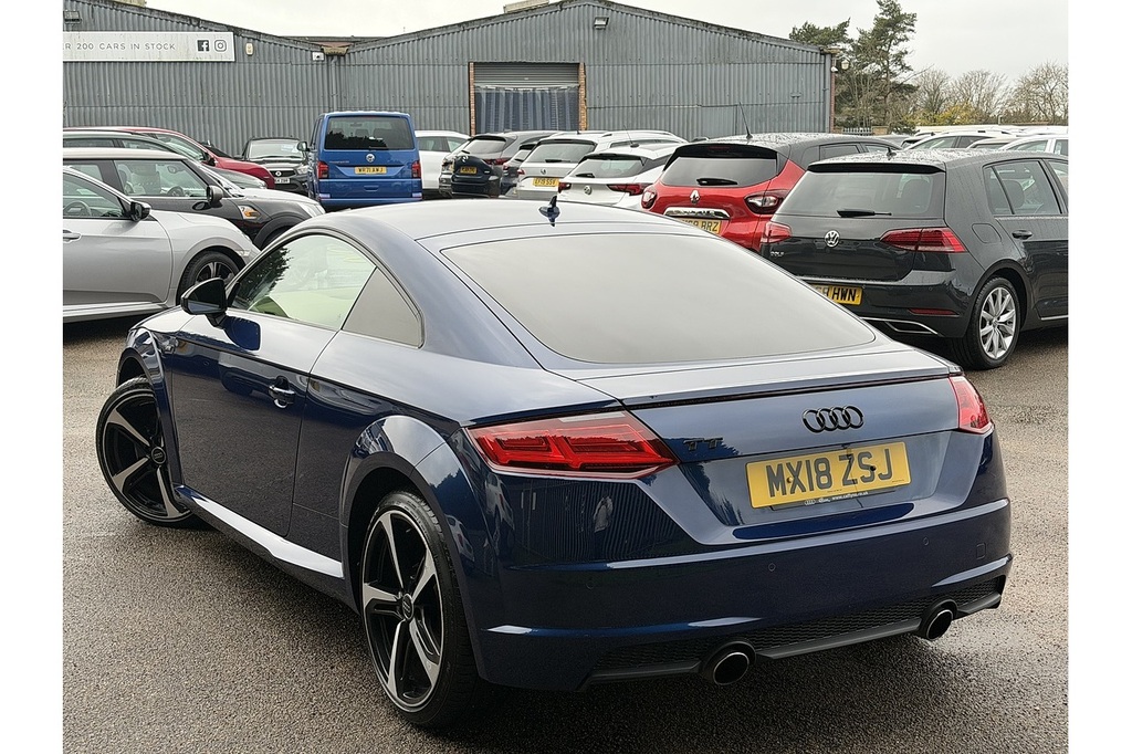 Audi TT Tfsi Black Edition MX18ZSJ Blue #2