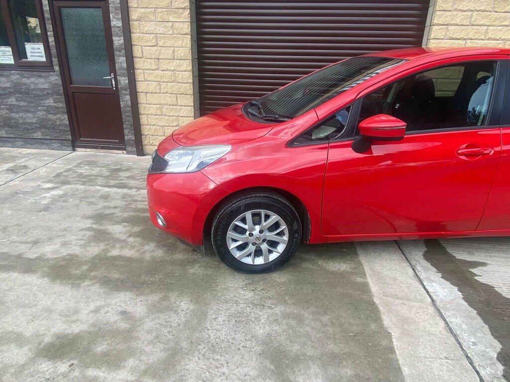 Nissan Note Hatchback 1.2 Acenta Euro 6 Ss 201565 YD65WZG Red #4