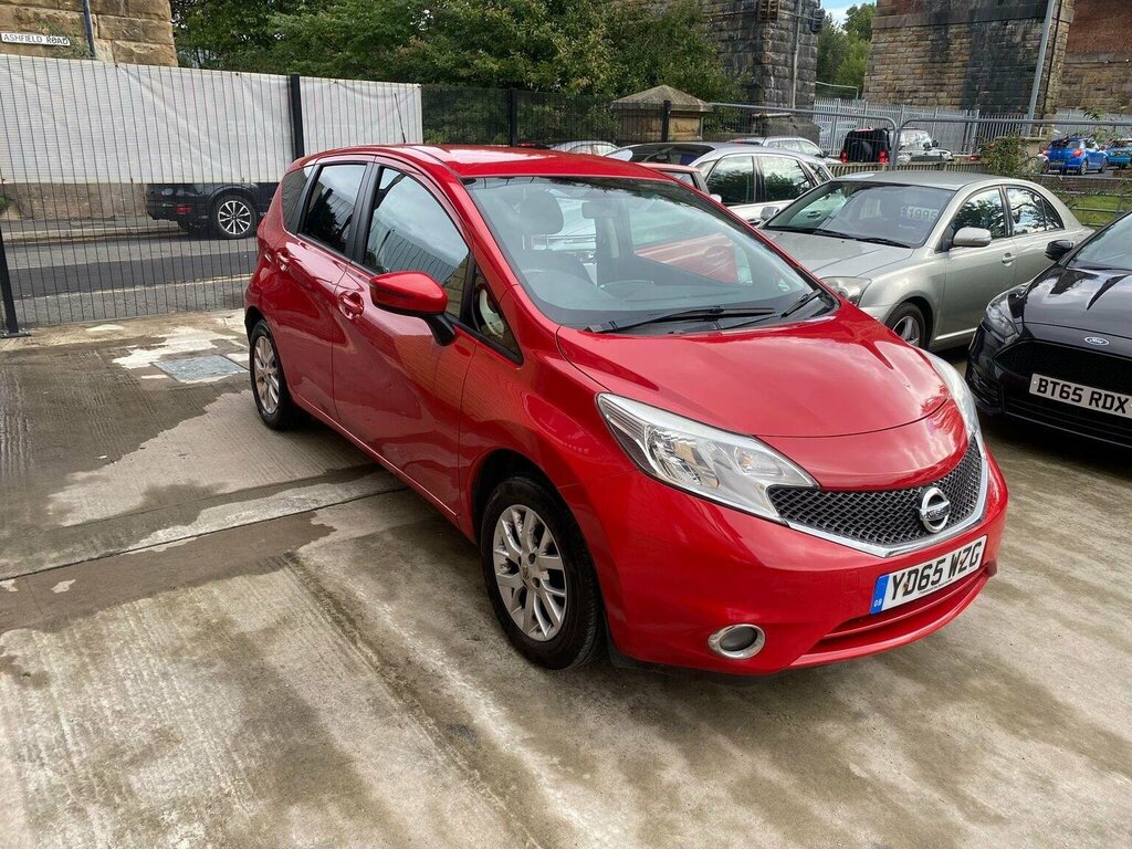 Nissan Note Hatchback 1.2 Acenta Euro 6 Ss 201565 Red