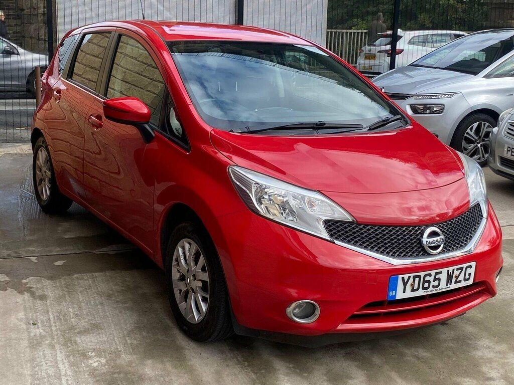 Nissan Note Hatchback 1.2 Acenta Euro 6 Ss 201565 YD65WZG Red #2