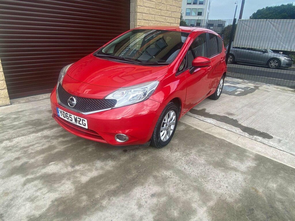 Nissan Note Hatchback 1.2 Acenta Euro 6 Ss 201565 YD65WZG Red #6