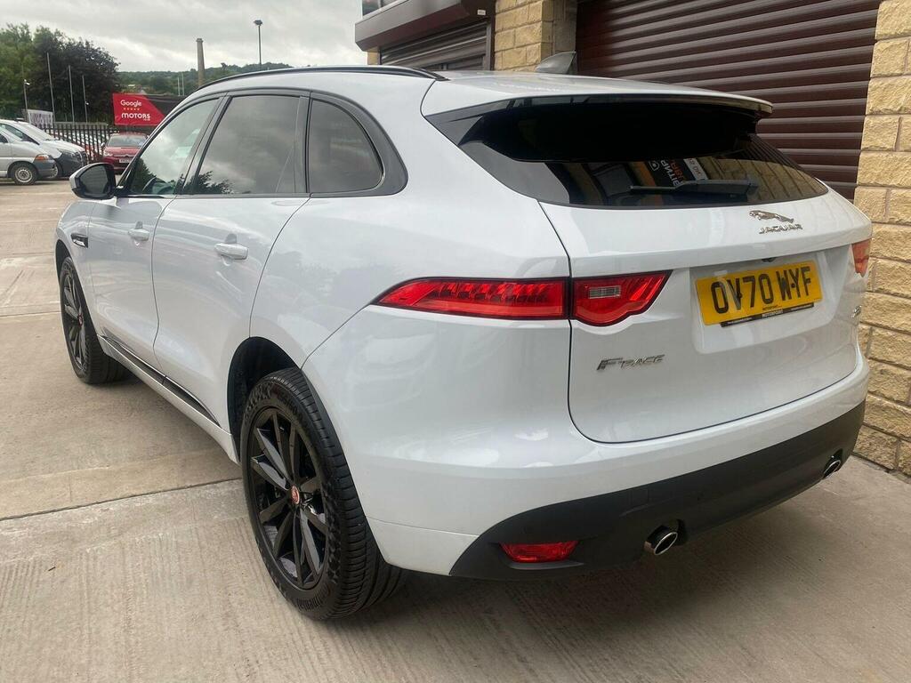 Jaguar F-Pace Suv 2.0 D240 Chequered Flag Awd Euro 6 Ss OV70WYF White #5