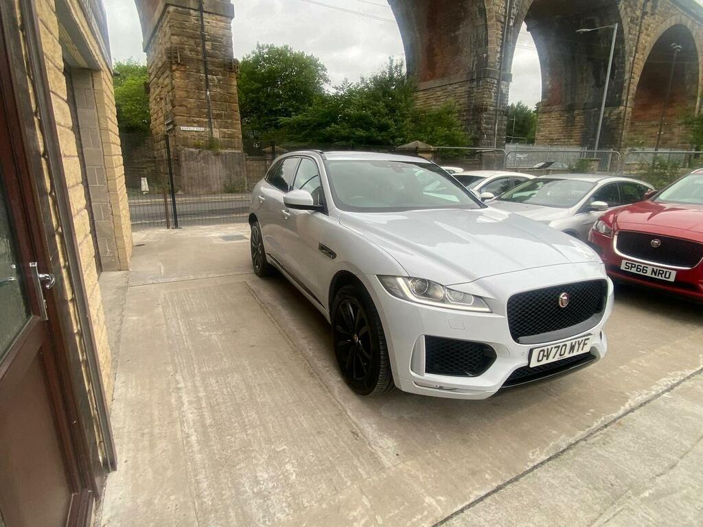 Jaguar F-Pace Suv 2.0 D240 Chequered Flag Awd Euro 6 Ss White