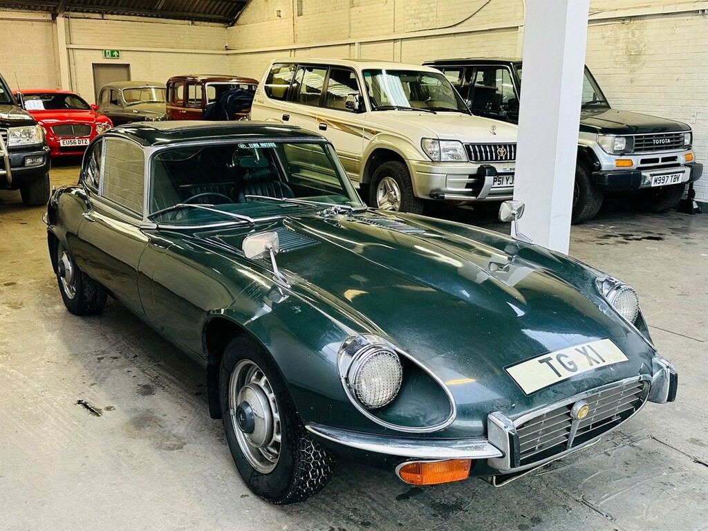 Jaguar E-Type Coupe Green #2