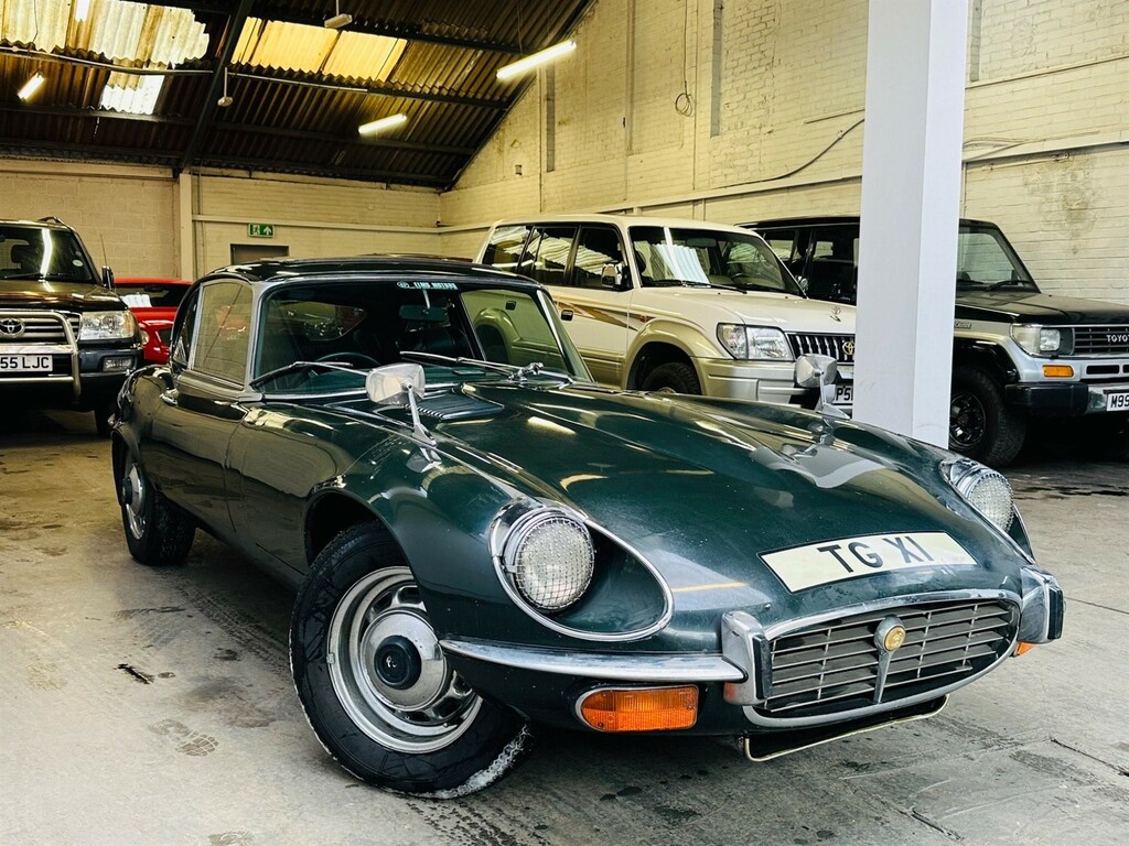 Jaguar E-Type Coupe Green