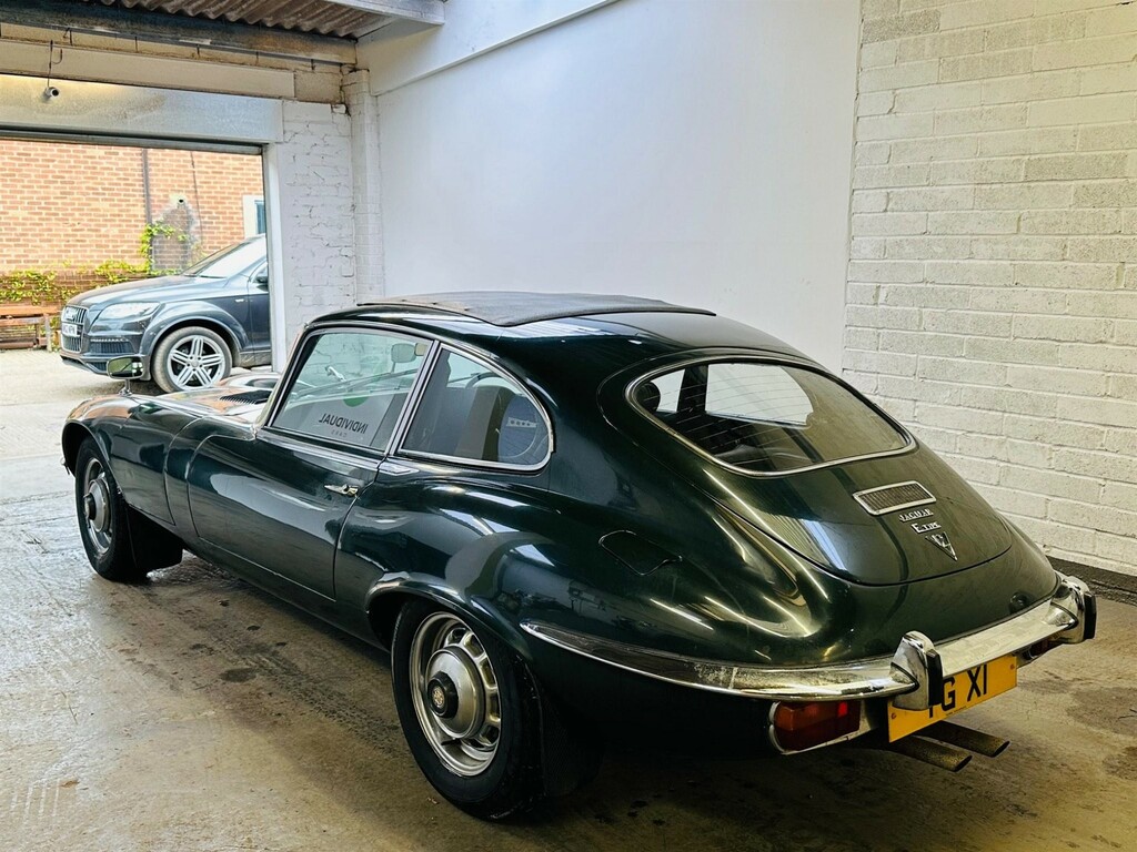 Jaguar E-Type Coupe Green #6