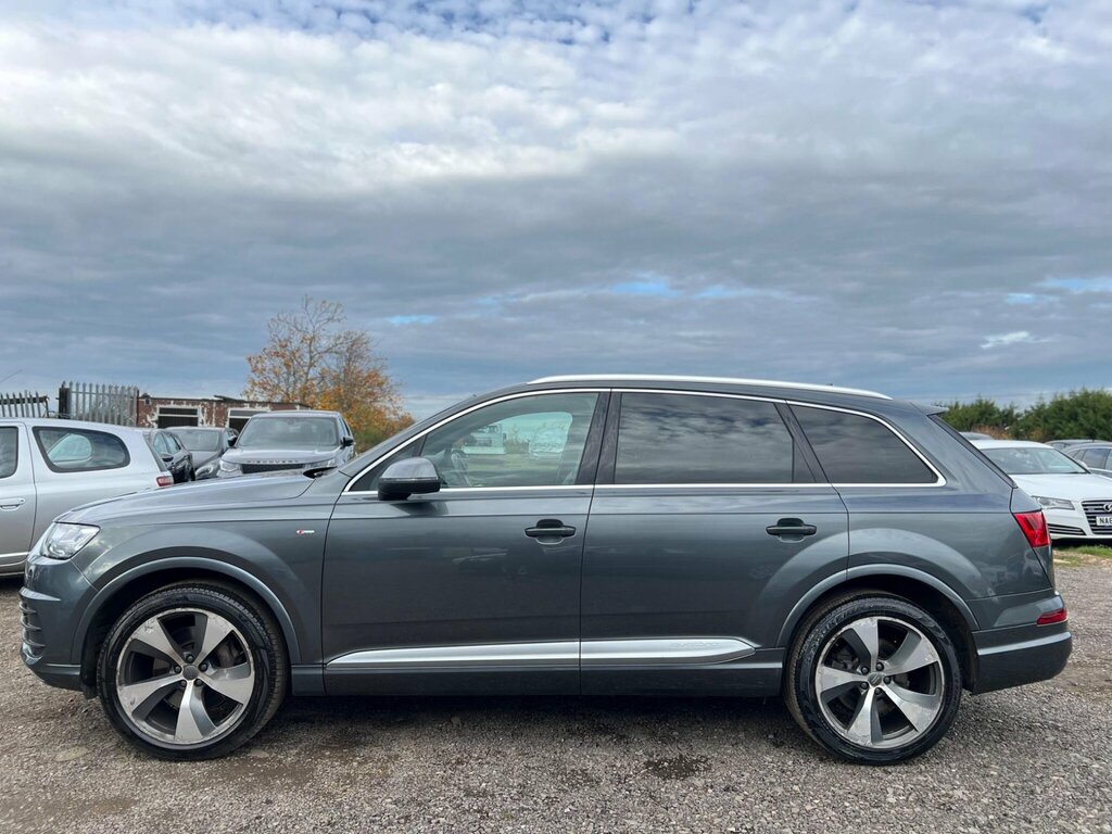 Audi Q7 3.0 Tdi V6 S Line Tiptronic Quattro Euro 6 Ss 5 RV66XYJ Grey #5