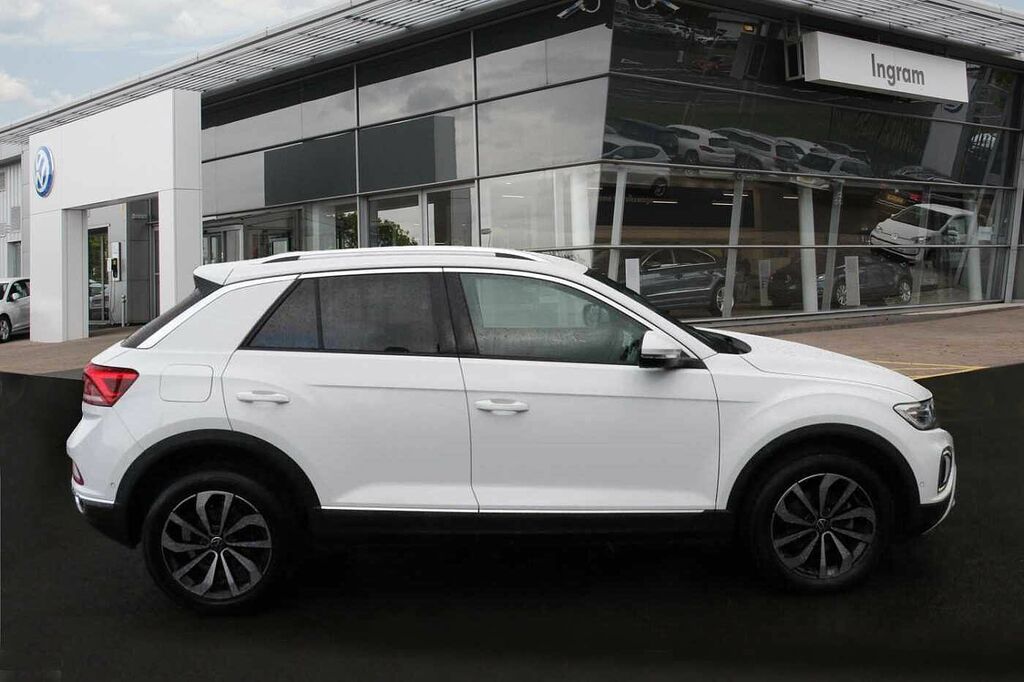 Volkswagen T-Roc 1.0 Tsi Style 110Ps SA23LXX White #4