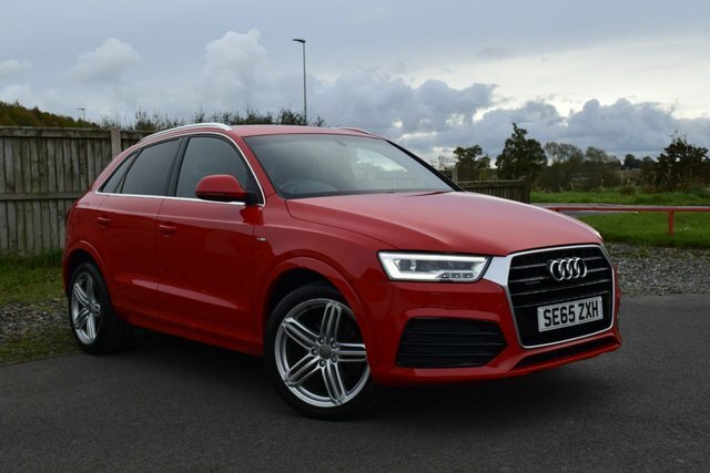 Audi Q3 2.0 Tdi S Line Plus Suv Quattro Red
