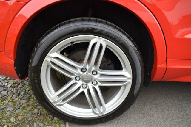 Audi Q3 2.0 Tdi S Line Plus Suv Quattro SE65ZXH Red #5