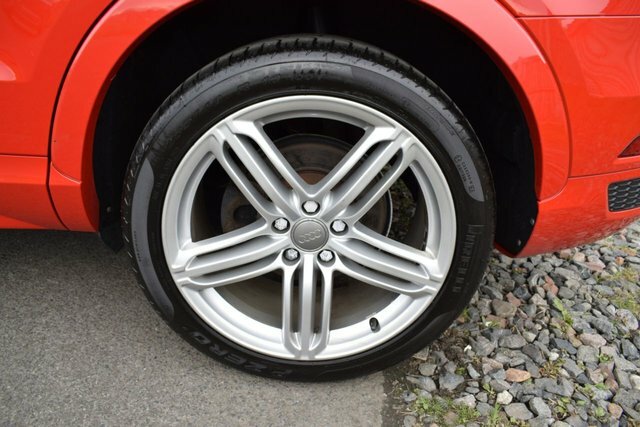 Audi Q3 2.0 Tdi S Line Plus Suv Quattro SE65ZXH Red #6