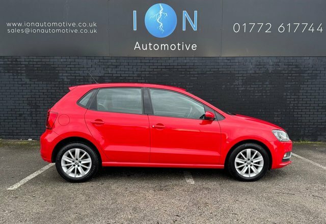 Volkswagen Polo 1.4 Tdi Bluemotion Tech Se 20 Tax 1X Owner Red #2