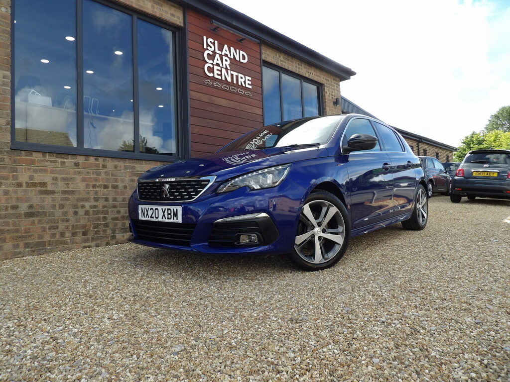 Peugeot 308 Hatchback 1.2 Puretech 130 Gt Line Low Milea Blue
