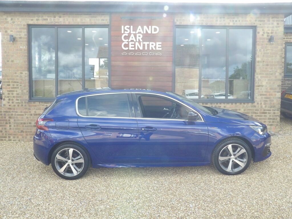 Peugeot 308 Hatchback 1.2 Puretech 130 Gt Line Low Milea NX20XBM Blue #2