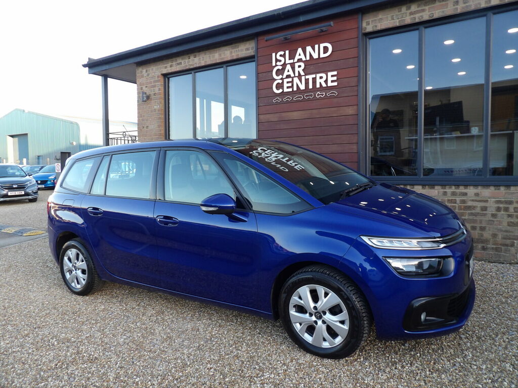 Citroen Grand C4 Picasso 1.6 Bluehdi Touch Edition 20 A Year Road Ta NL66DXO Blue #4