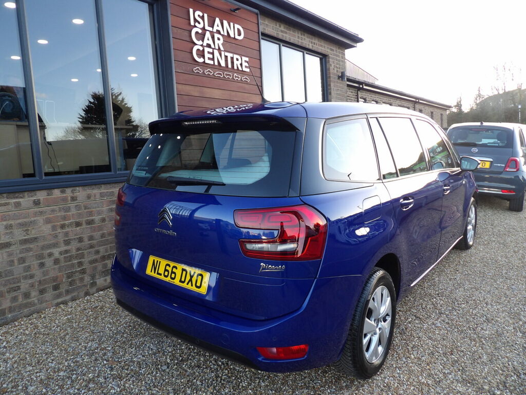 Citroen Grand C4 Picasso 1.6 Bluehdi Touch Edition 20 A Year Road Ta NL66DXO Blue #3