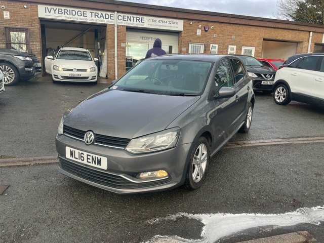 Volkswagen Polo 1.2 Tsi Bluemotion Tech Match Hatchback WL16ENW Grey #4