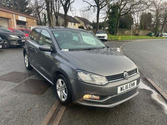 Volkswagen Polo 1.2 Tsi Bluemotion Tech Match Hatchback WL16ENW Grey #2