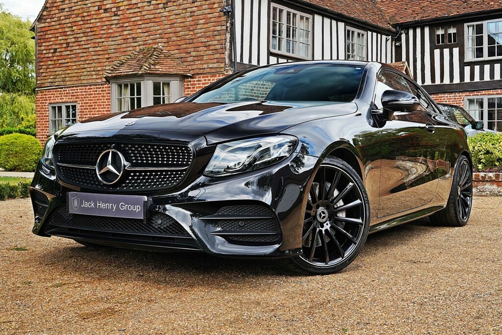 Mercedes-Benz 400 Coupe Black #1