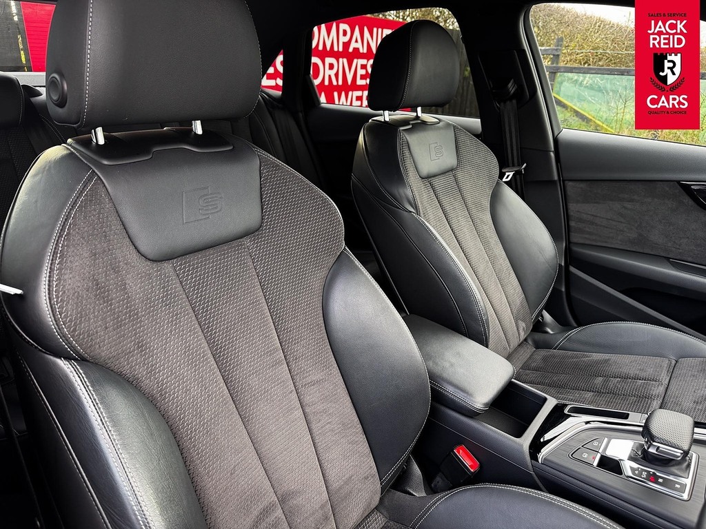 Audi A4 Tfsi S Line Black Edition KM19PCA White #5