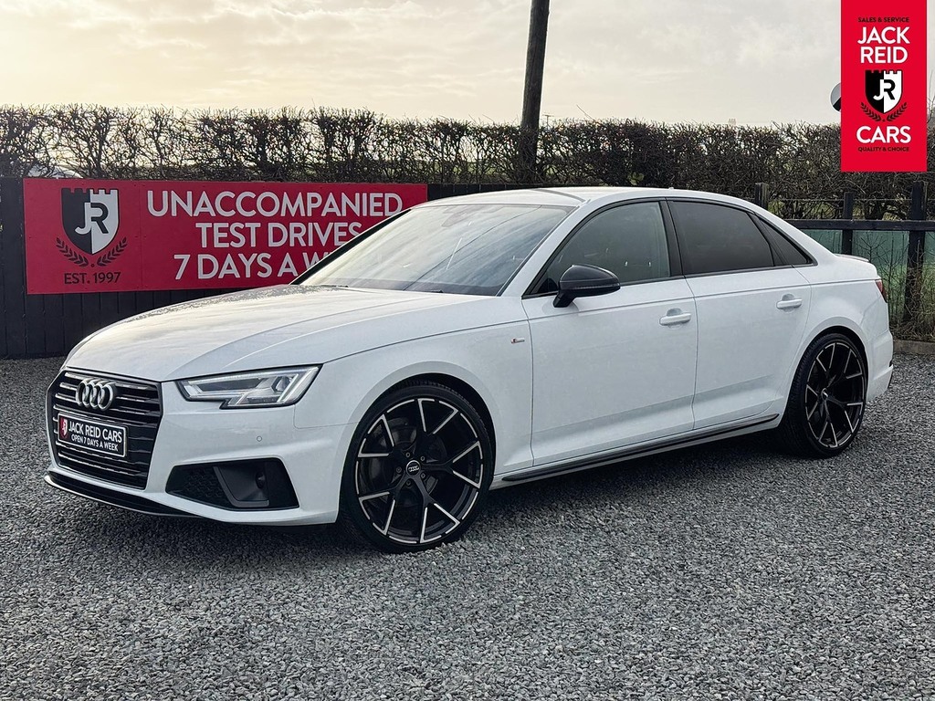 Audi A4 Saloon White