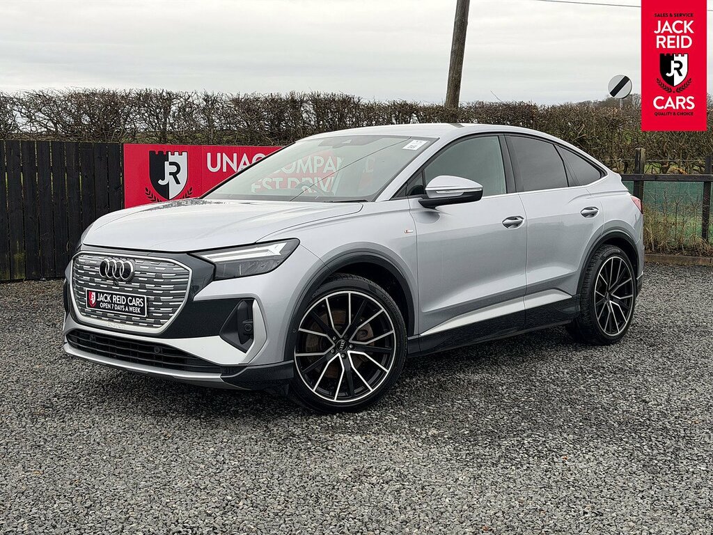 Audi Q4 E Tron Suv Silver