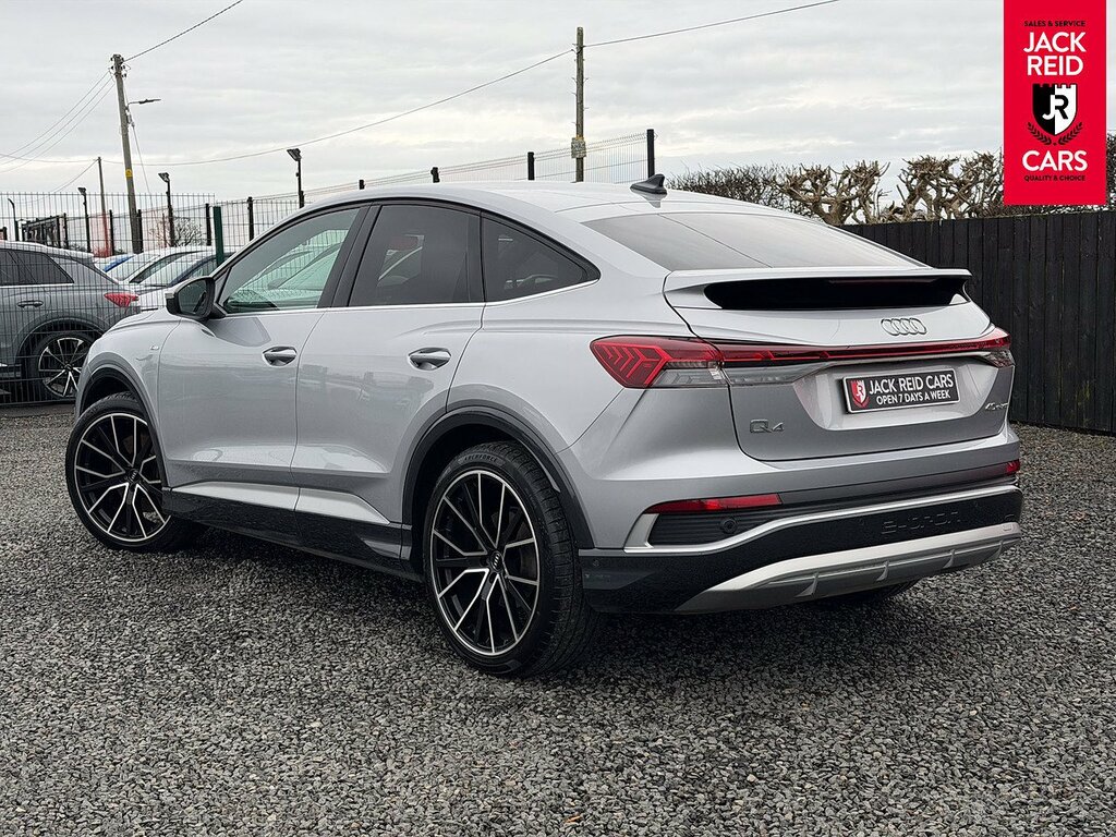 Audi Q4 E Tron Suv R023BNA Silver #2