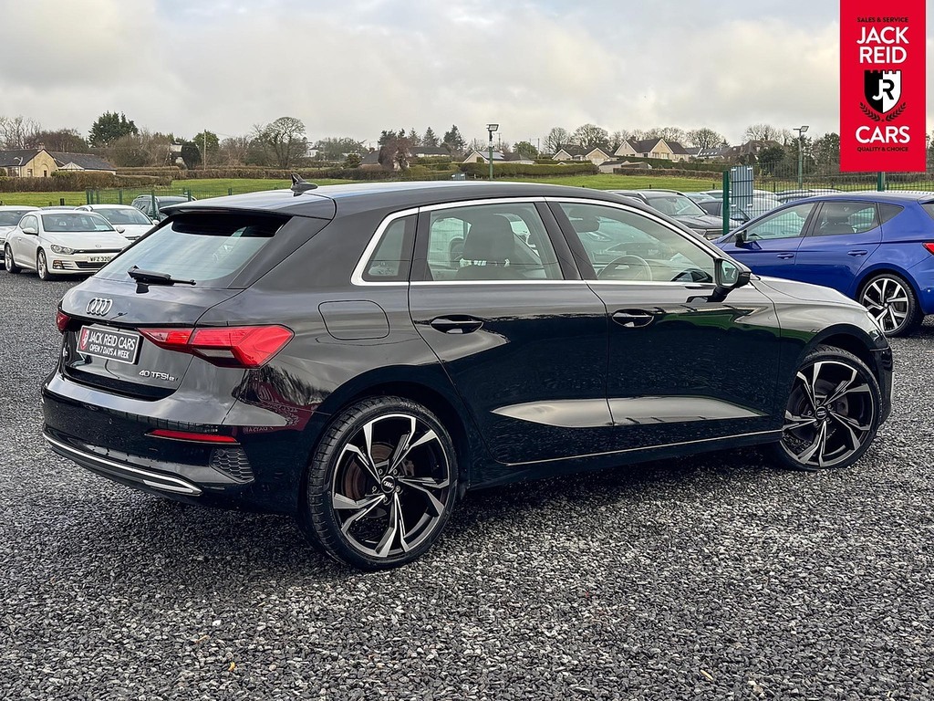 Audi A3 Hatchback LO21HZL Black #5