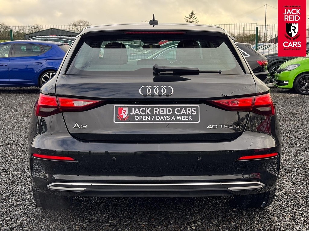 Audi A3 Hatchback LO21HZL Black #3