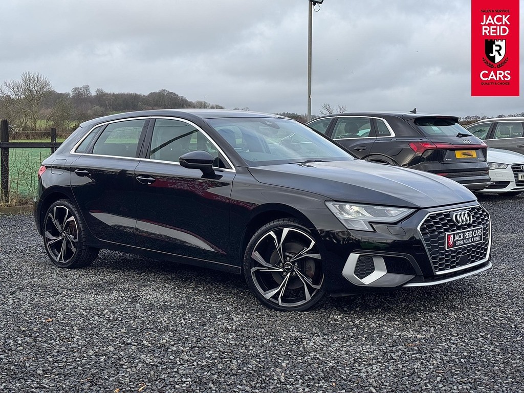 Audi A3 Hatchback LO21HZL Black #6