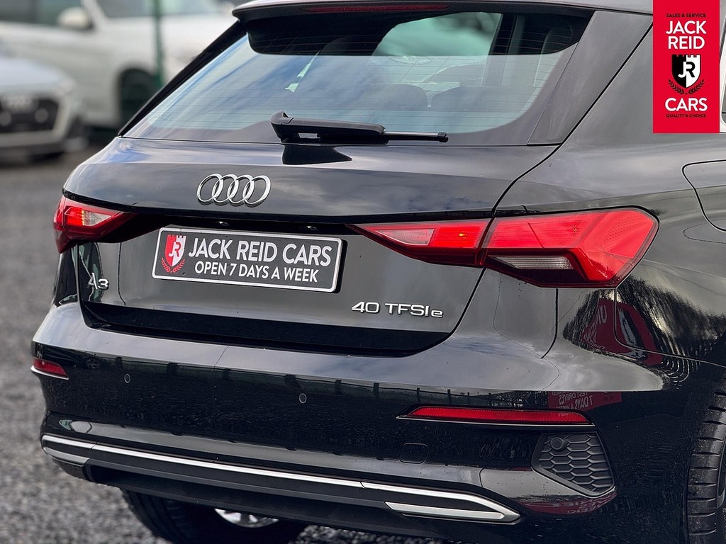 Audi A3 Hatchback LO21HZL Black #4