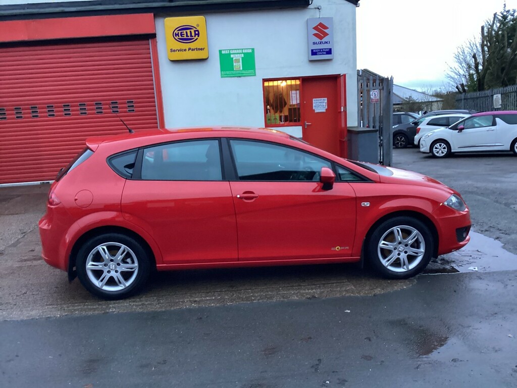 Seat Leon 1.6 Tdi Ecomotive Cr S Copa Euro 5 Ss 2012 Red #6