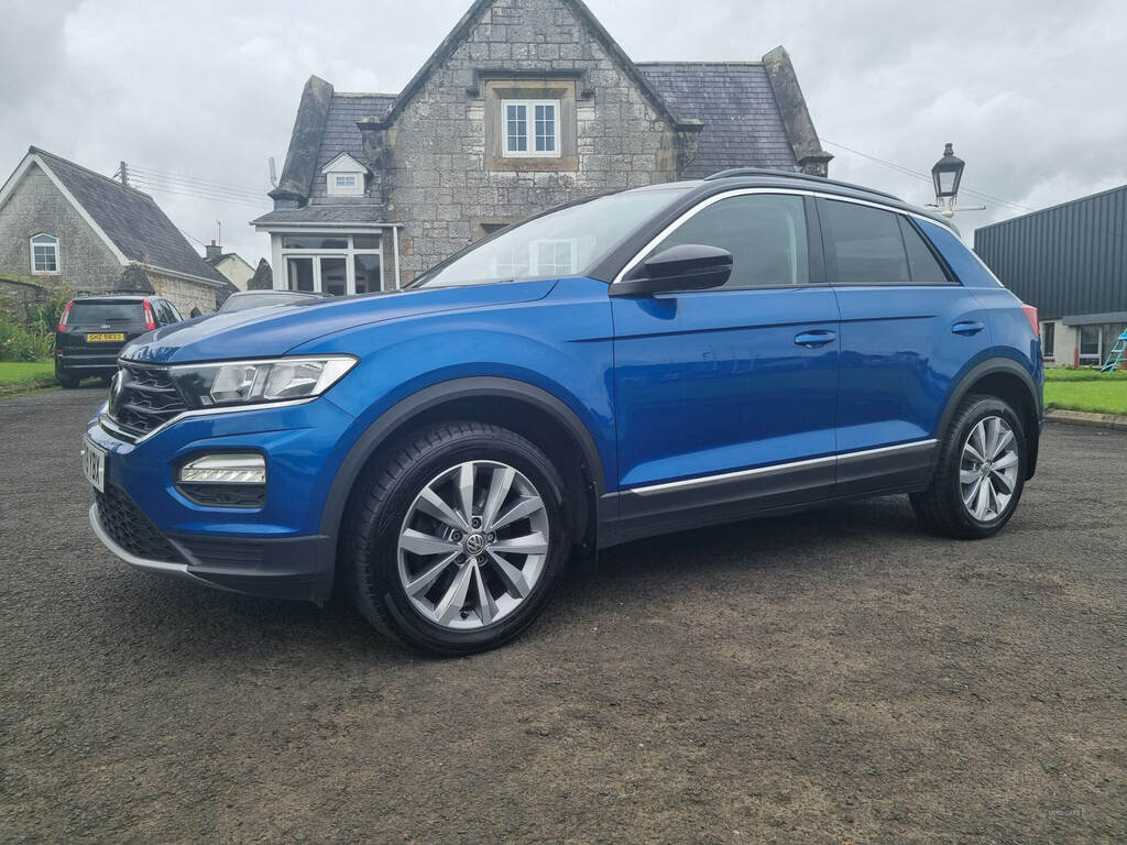 Volkswagen T-Roc 2.0 Tdi Design Dsg VT19YBX Blue #3