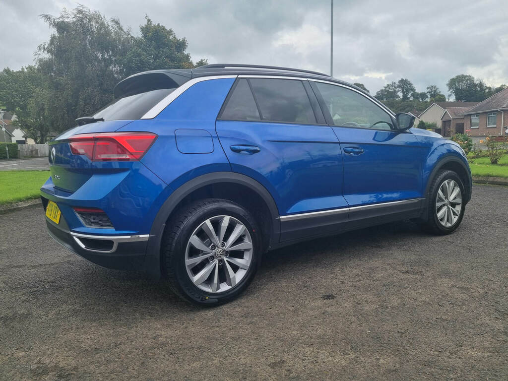 Volkswagen T-Roc 2.0 Tdi Design Dsg VT19YBX Blue #4