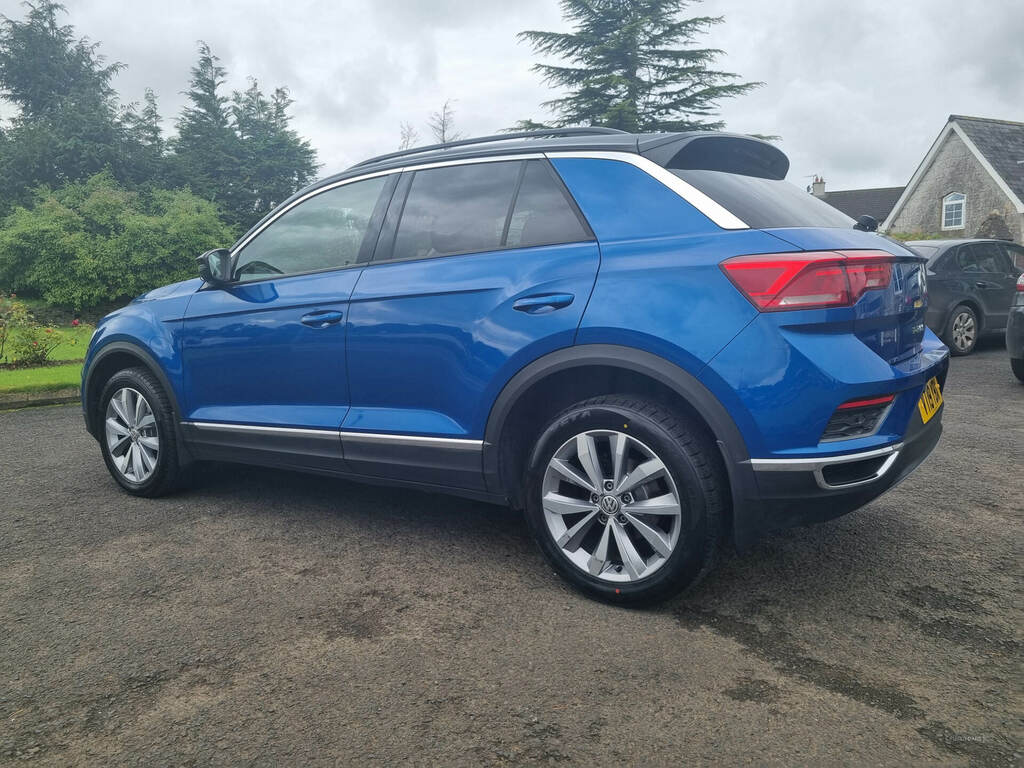 Volkswagen T-Roc 2.0 Tdi Design Dsg VT19YBX Blue #2