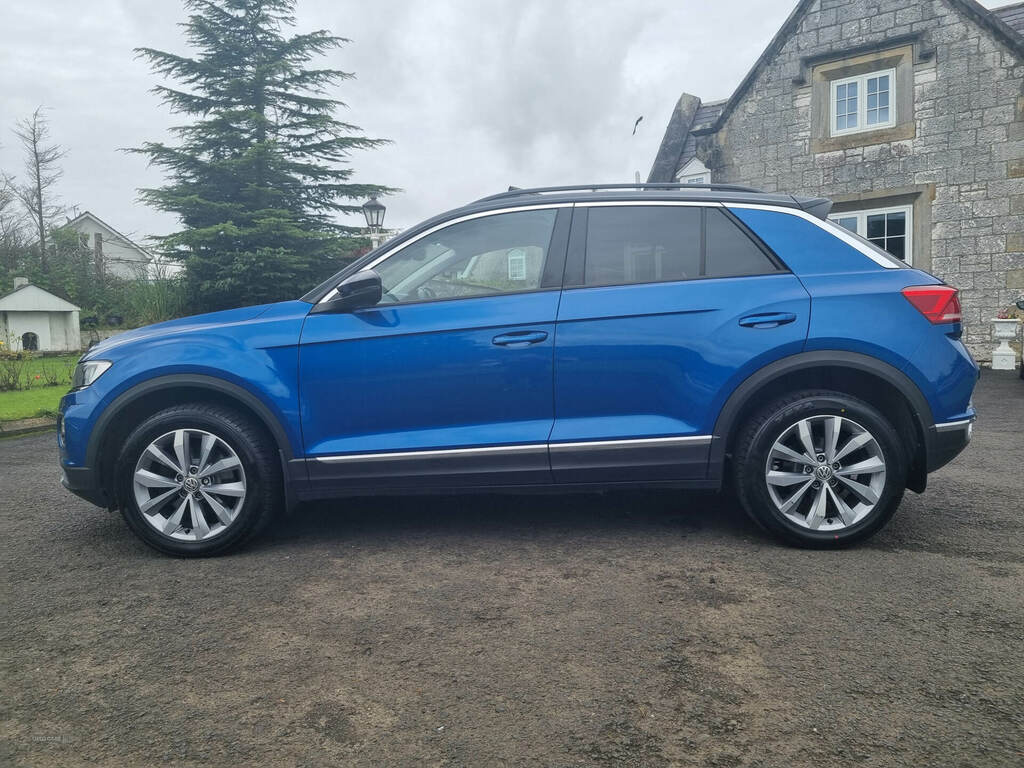 Volkswagen T-Roc 2.0 Tdi Design Dsg VT19YBX Blue #5