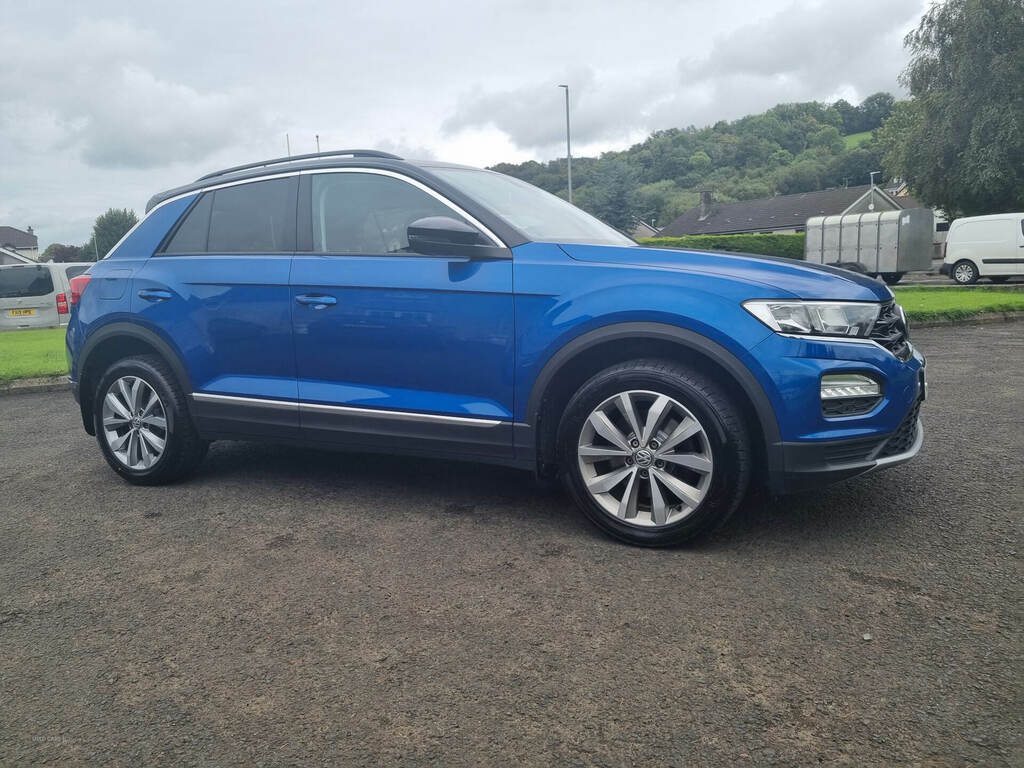 Volkswagen T-Roc 2.0 Tdi Design Dsg Blue