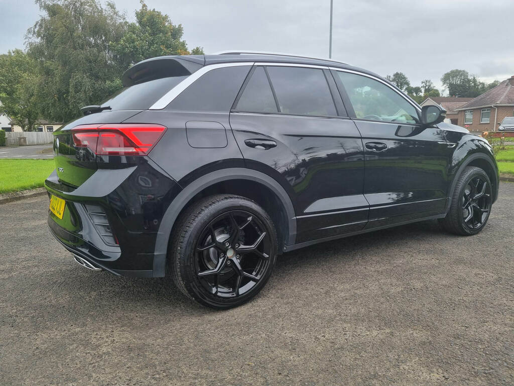 Volkswagen T-Roc 2.0 Tdi 150 Evo R-line Dsg YB22XJL Black #4