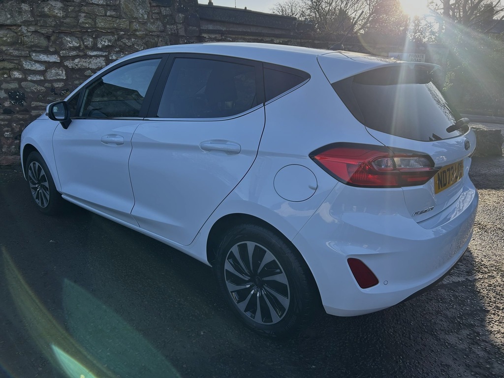 Ford Fiesta 1.0T Ecoboost  White #4