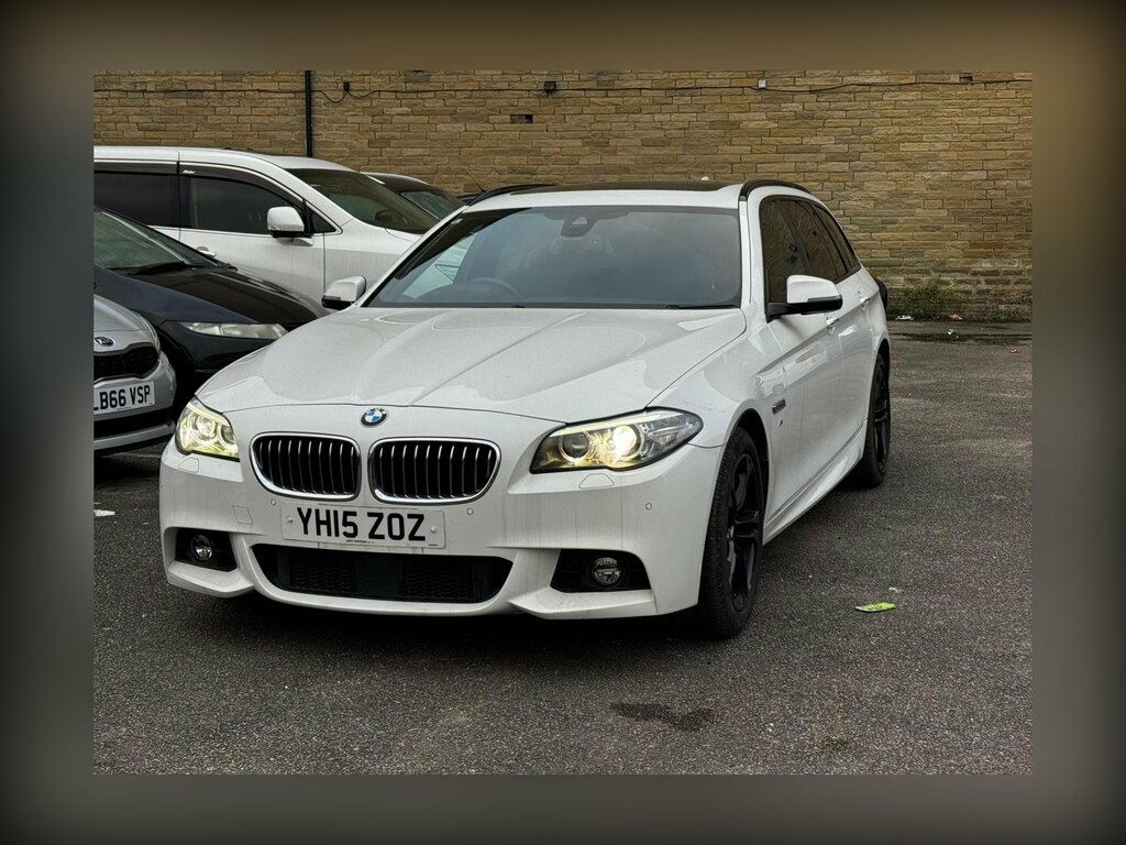 BMW 5 Series 2.0 520I M Sport Touring Euro 6 Ss YH15ZOZ White #3