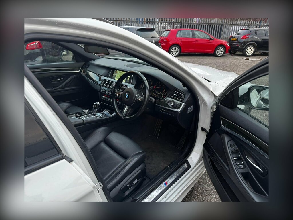 BMW 5 Series 2.0 520I M Sport Touring Euro 6 Ss YH15ZOZ White #4