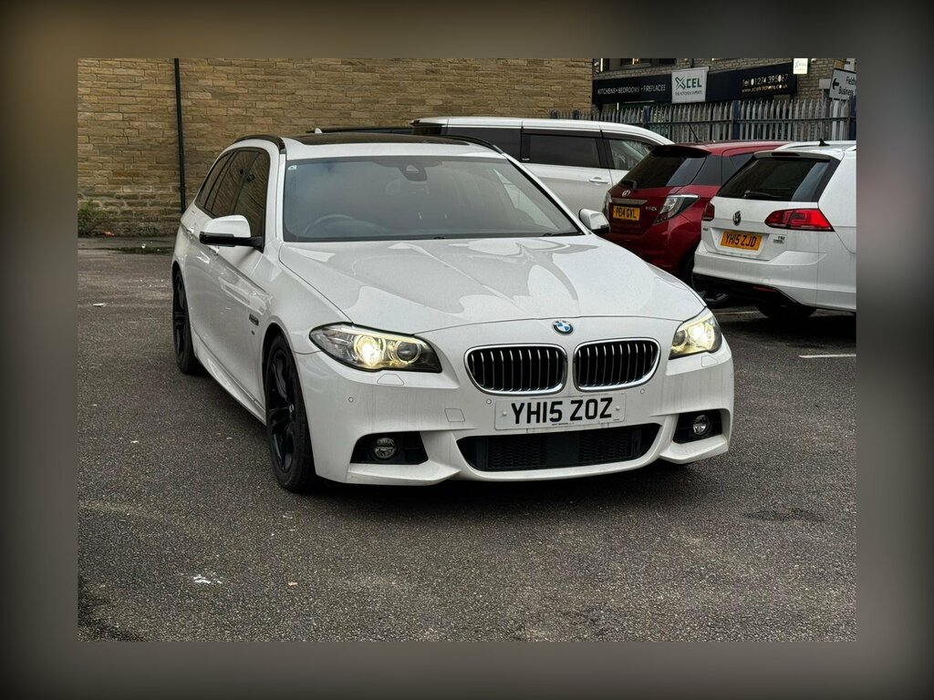 BMW 5 Series 2.0 520I M Sport Touring Euro 6 Ss White
