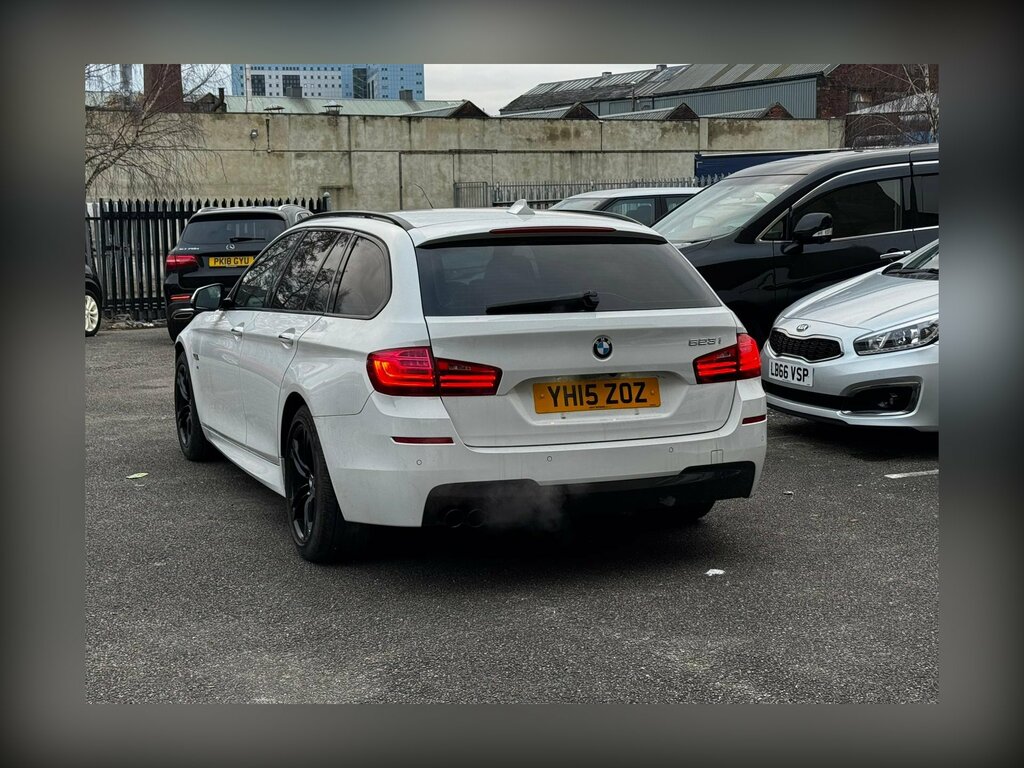 BMW 5 Series 2.0 520I M Sport Touring Euro 6 Ss YH15ZOZ White #2