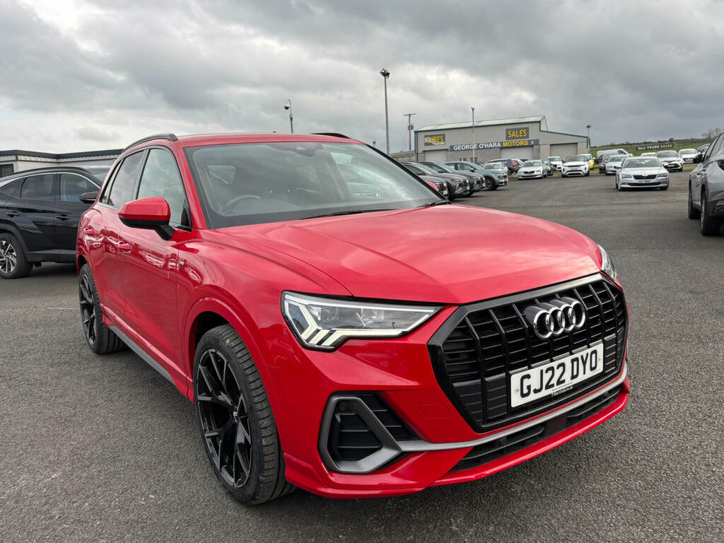 Audi Q3 35 Tdi S Line S Tronic GJ22DYO Red #2