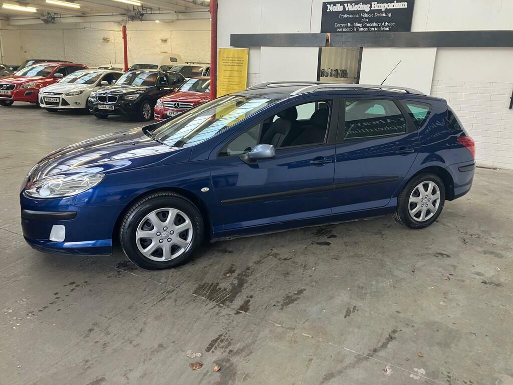 Peugeot 407 SW 2.0 Hdi Se Red #5