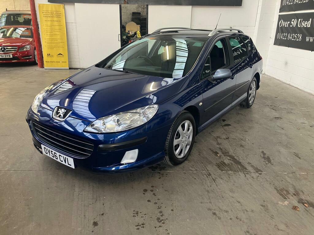Peugeot 407 SW 2.0 Hdi Se Red #6