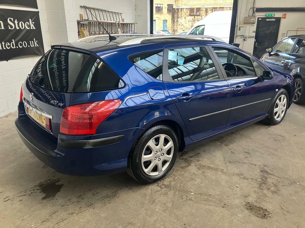 Peugeot 407 SW 2.0 Hdi Se Red #2