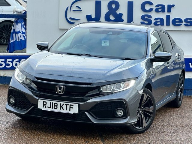 Honda Civic 1.0 Vtec Turbo Sr Hatchback Euro RJ18KTF Grey #2